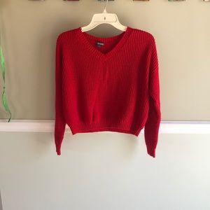 Wild fable red sweater